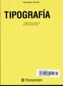 Cover for Tipografia - Bases del Diseno