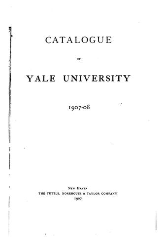 Cover for Catalogue
