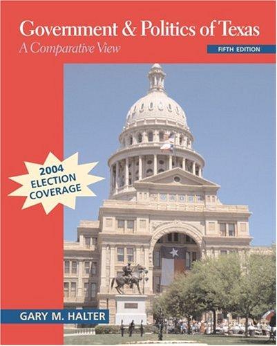 Cover for Government and Politics of Texas