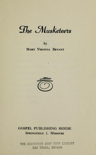 Cover for The musketeers.