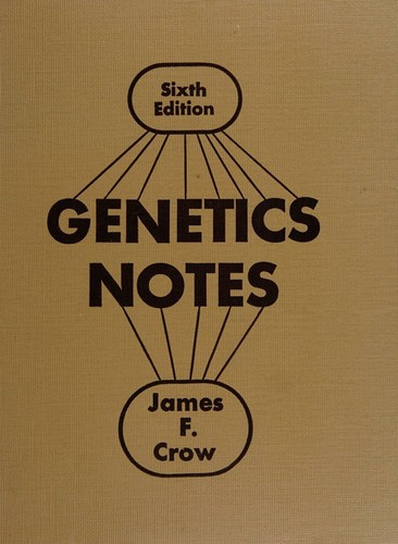 Cover for Genetics Notes