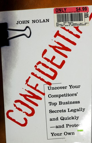 Cover for Confidential