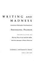 Cover for Writing and madness