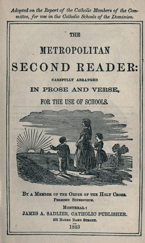 Cover for The metropolitan second reader