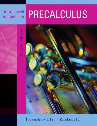 Cover for Graphical Approach to Precalculus, A