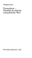 Cover for Postmoderne