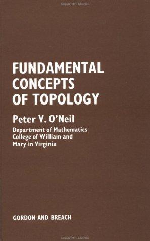 Cover for Fundamental concepts of topology
