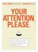Cover for Your Attention Please