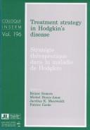 Cover for Treatment Strategy in Hodgkin's Disease