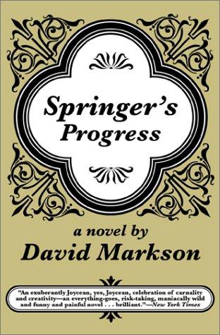 Cover for Springer's progress