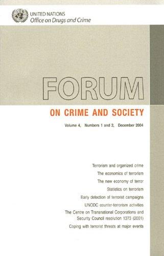 Cover for Forum on Crime And Society