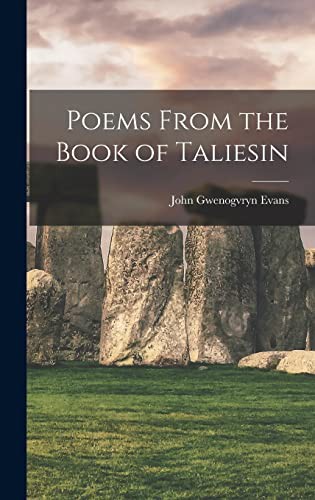 Cover for Poems From the Book of Taliesin