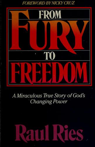 Cover for From fury to freedom