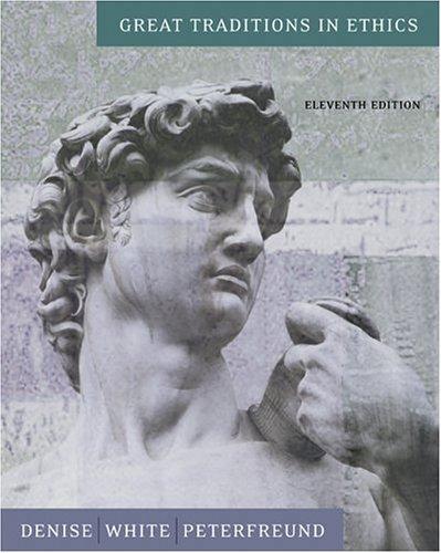 Cover for Great Traditions in Ethics (with InfoTrac )