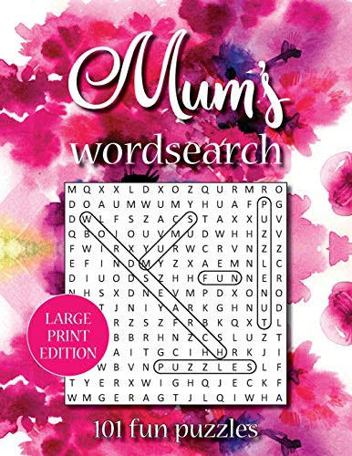 Cover for Mum’s wordsearch