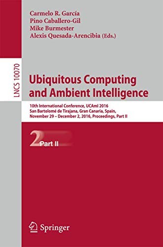 Cover for Ubiquitous Computing and Ambient Intelligence