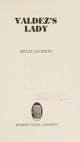 Cover for Valdez's Lady