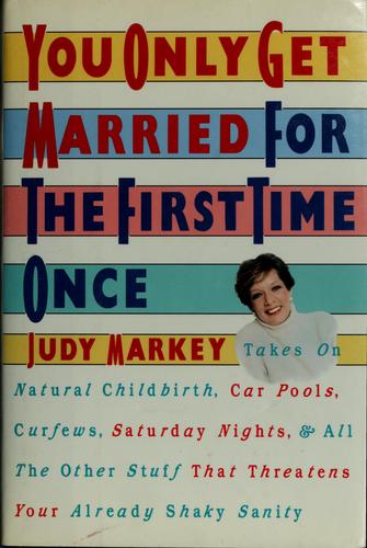 Cover for You only get married for the first time once