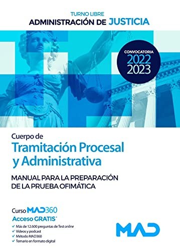 Cover for Cuerpo de Tramitación Procesal y Administrativa de la Administración de Justicia . Manu