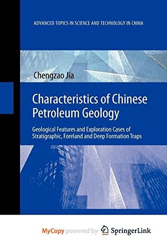 Cover for Characteristics of Chinese Petroleum Geology