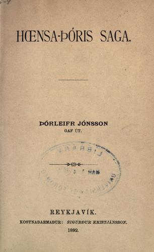 Cover for Íslendinga sögur.