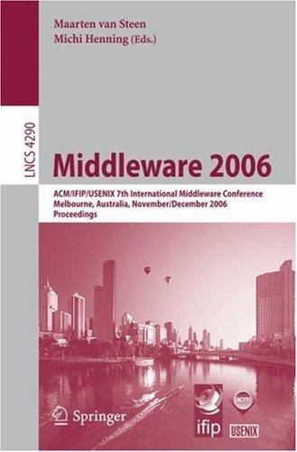 Cover for Middleware 2006