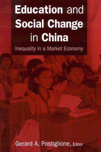 Cover for Education and social change in China