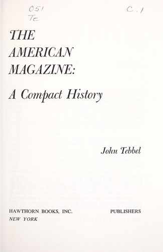 Cover for The American magazine