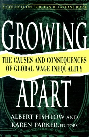 Cover for Growing apart
