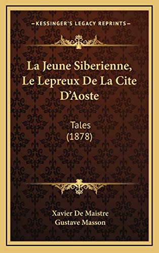 Cover for La Jeune Siberienne, Le Lepreux De La Cite D'Aoste