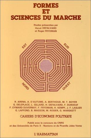 Cover for Formes et sciences du marché