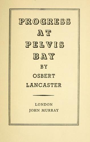 Cover for Progress at Pelvis Bay