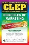 Cover for CLEP Principles of Marketing, 5th Ed. (REA) -The Best Test Prep for the CLEP Exam (Test Preps)