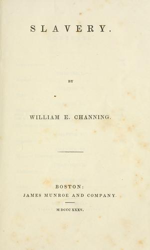 Cover for Slavery.