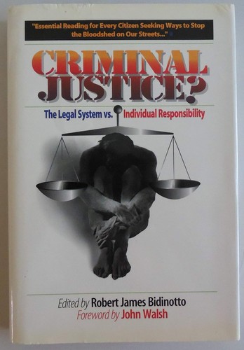 Cover for Criminal justice?