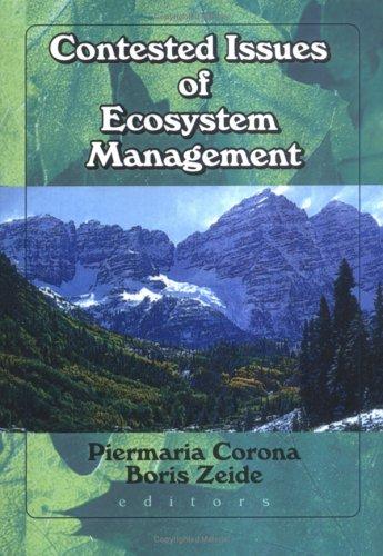 Cover for Contested Issues of Ecosystem Management