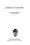 Cover for James K. Baxter