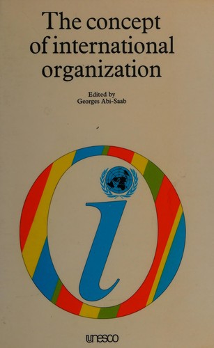Cover for The Concept of international organization