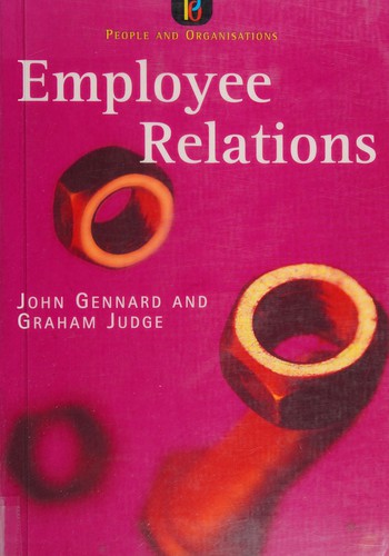 Cover for Employee Relations (People and Organisations)