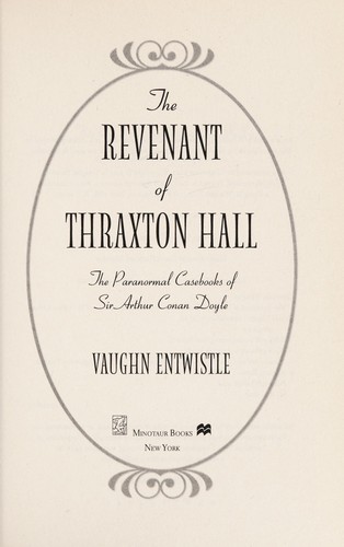 Cover for The Revenant of Thraxton Hall