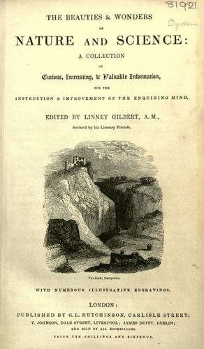 Cover for The beauties and wonders of nature and science