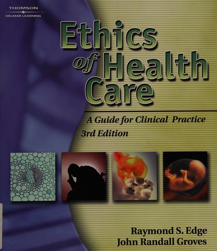 Cover for Ethics of health care