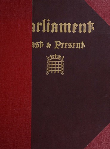 Cover for Parliament past and present