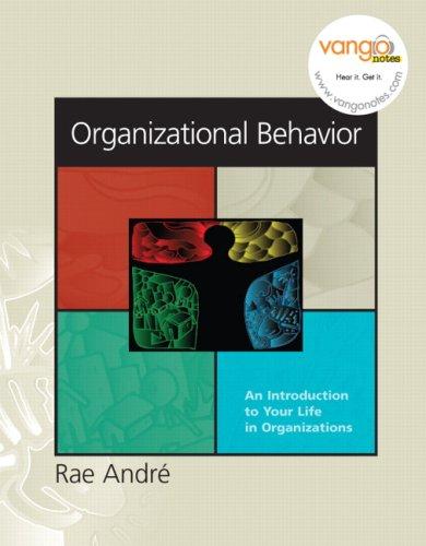 Cover for Organizational Behavior
