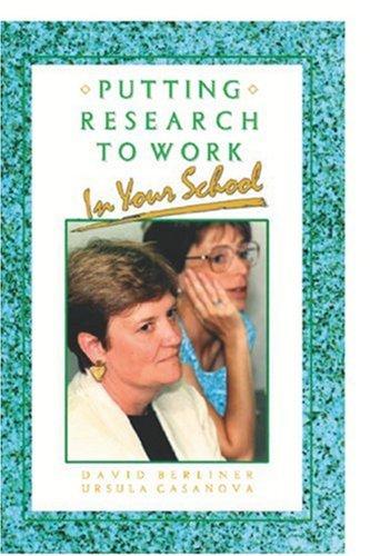 Cover for Putting research to work in your school