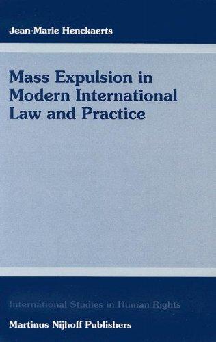 Cover for Mass expulsion in modern international law and practice