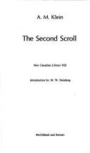 Cover for The second scroll