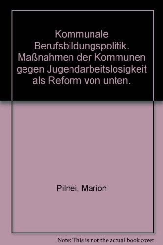 Cover for Kommunale Berufsbildungspolitik