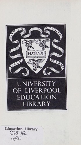 Cover for The universities