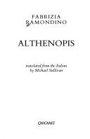 Cover for Althenopis